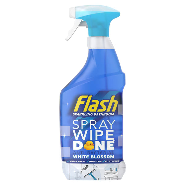Flash Spray Wipe Done White Blossom, 3 X 800Ml