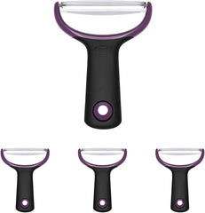 OXO Good Grips 3-Piece Assorted Prep Peeler Set – Includes Straight, Serrated & Julienne Peelers – Y-Shaped Design – Sharp Stainless Steel Blades – Non-Slip Handle – Dishwasher Safe