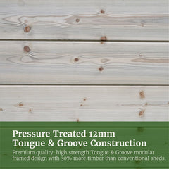 Forest Garden Timberdale 8Ft X 6Ft