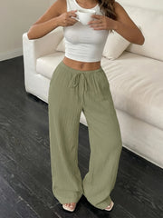 Two-Piece Set Women'S Elegant Trousers Casual Straight-Leg Pants