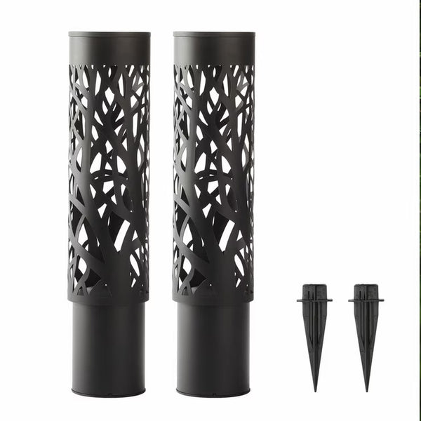 Solar Bollard Light - 2 Pack