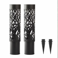 Solar Bollard Light - 2 Pack