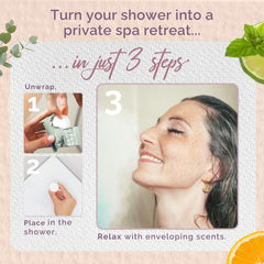 WALTZ 7 Shower Steamers Set, 16 Pieces, 8 Scents, European Quality, Aromatherapy, Unique Spa Stress Relief, Pamper Gift for Women, Men, Birthday, Mum, Advent Calendar Stocking Fillers