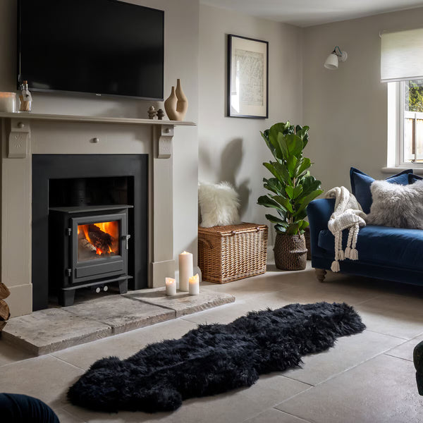 Naturally Sheepskins Long Wool Double Rug in 6 Colours, 180 X 55 Cm