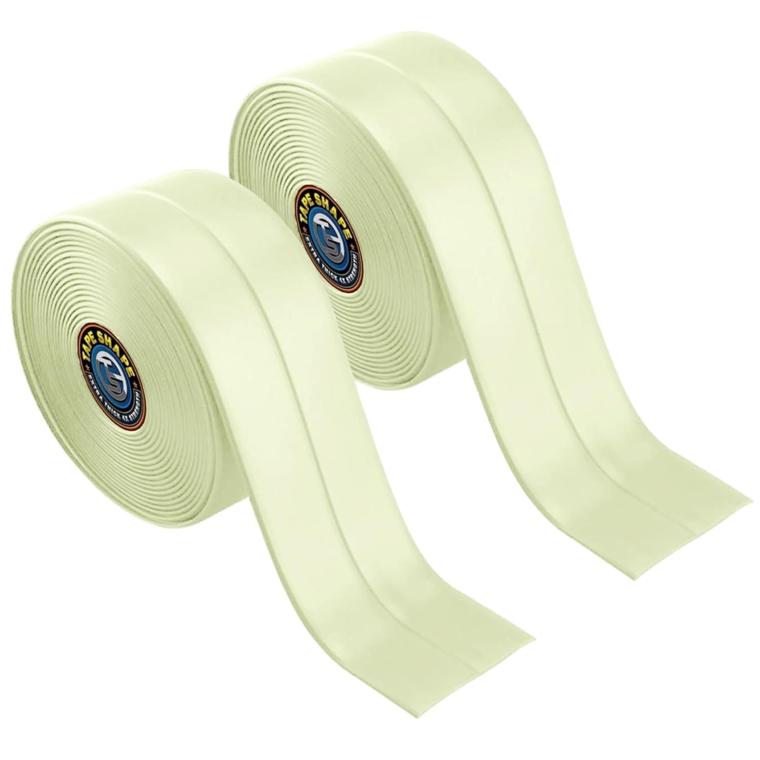 2 Rolls White Bath Sealant Strip Caulk Strip Sealant Tape Water Resistant, Bathroom, Bathtub, Toilet, Wall Floor & Sink.