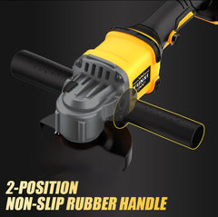 The New 2026 Angle Grinder Is Equipped with Two Lithium-Ion Batteries, a Fast Charger, And a Wireless Polishing Machine with a Complete Set of Accessories, Enhancing The Product'S Versatility And Ease of Use