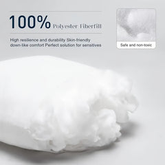 2/4/6 Pack Super Soft White Pillows With Zip Closure Soft Fluffy Square Pillow Cores, Cushion Inserts 45x45 Pads, Decorative Cushion Cores For Sofas, Cars And Home Decor - Multi-Purpose, Casual Style(45x45 Cm/ 18x18 Inches)Sofa Cushions Fillers