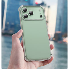 TVELO Clear Phone Case for iPhone 17, iphone 17 air, iphone 17 pro, iphone 17 pro max, Transparent Slim Fit Hard Protective Cover, Shockproof Mobile Case black greay
