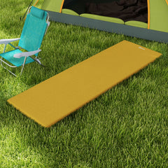 Self-Inflating Camping Sleeping Pad, Single Air Bed with Carry Bag