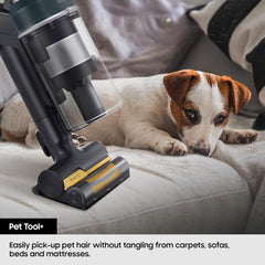 Samsung Bespoke Jet Lite, Max 280W Suction Power Smart Cordless Vacuum Cleaner with AI Cleaning, Pebble Grey, VS80F28DLP/EU