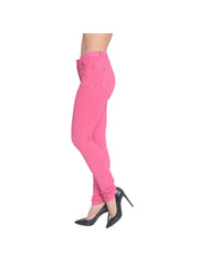 Women’s High-Waisted Stretch Jeans LOOK Jeggings Slim Fit Skinny Denim Trousers – Comfortable, Soft, Pull-On Elastic Waist Pants for Shaping Body Contour, Casual Everyday Wear, Lightweight, Breathable, Stretchy Jean Leggings, Fashion Essentials, Slimming