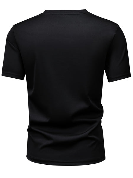 5pcs Men'S Short Sleeve T-Shirts Summer New Arrival Light Board Multi-Color Round Neck Clothing Pullover Casual Sports Apparel Men'S Tops