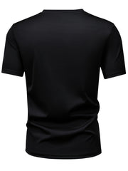 5pcs Men'S Short Sleeve T-Shirts Summer New Arrival Light Board Multi-Color Round Neck Clothing Pullover Casual Sports Apparel Men'S Tops