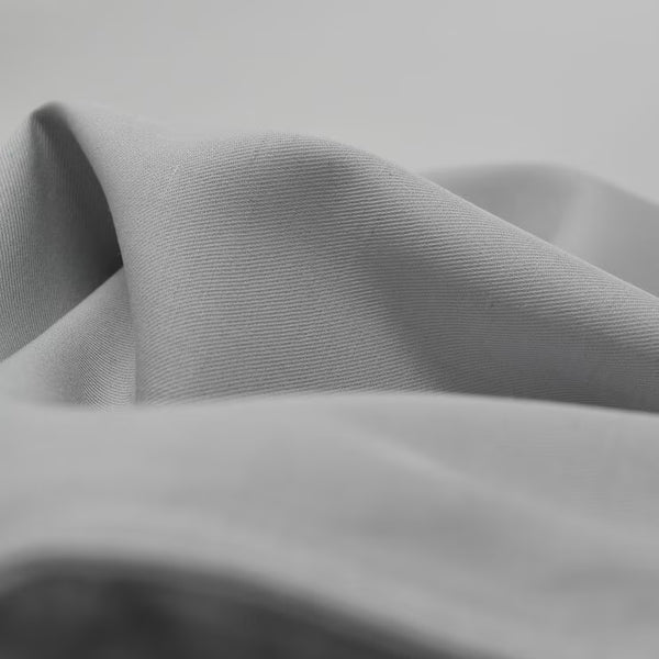 Panda Bamboo & French Linen Grey Fitted Sheet in 3 Sizes
