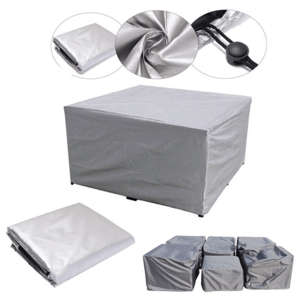 1pc Heavy Duty Garden Patio Furniture Cover For Rattan Table Cube Outdoor