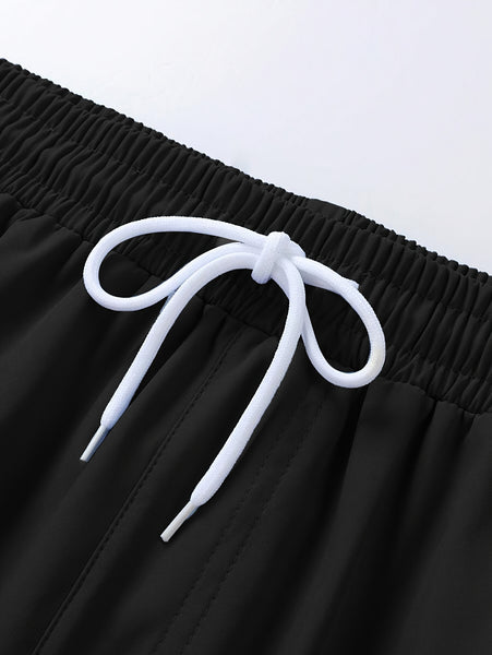 Men'S Casual 2pcs Athletic Set Unisex Couple All-Season Spring Autumn Loose Color-Block Athletic Outfit Hooded Sweater Zip-Up Jacket Long Sleeve Outerwear Long Pants Jogging Trousers Gym Workout Running Outdoor Set Elastic Pants Hoodie Top And Botto