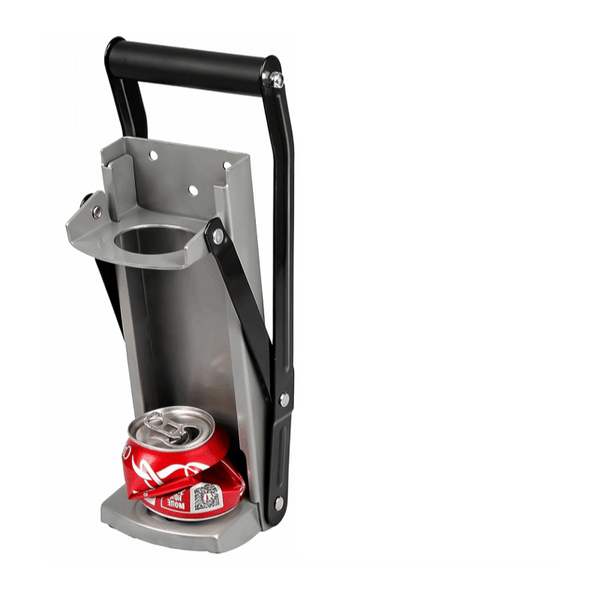 1pc Heavy Duty 16-Ounce Metal Can Crusher- Wall-Mounted Beverage, Beer Can and Bottle Compressor- Suitable Recycling and Home Use- and Halloween