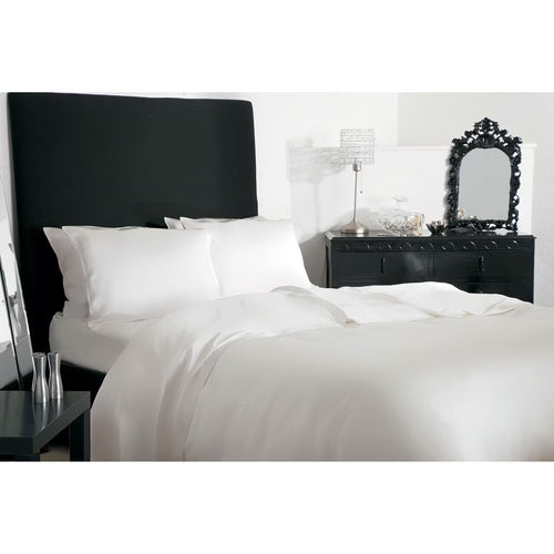 Belledorm 100% Mulberry Silk Ivory Bedding Bundle in Double