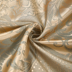 Luxury European Style Satin Jacquard Duvet Cover Three-Piece Set Single/Double/King/Super King Size, Soft Comfortable Floral Pattern Bedding Set, Machine Washable, Zipper Closure, High-Quality Quilt Cover Set for All-season Use, Bedroom, Hotel, Guest Room