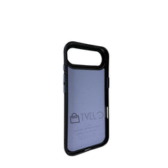 TVELO Clear Phone Case for iPhone 17, iphone 17 air, iphone 17 pro, iphone 17 pro max, Transparent Slim Fit Hard Protective Cover, Shockproof Mobile Case black greay