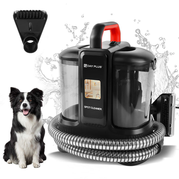 Handheld Spot Carpet Cleaner, Portable Wet & Dry Vacuum Cleaner Spot Cleaner for Upholstery, Sofa, and Carpet, Lightweight Wet Dry Vacuum for Stains, Spills & Pet Messes, Suitable for Car, Sofa, Upholstery, Compact, Handheld Cleaning Machine