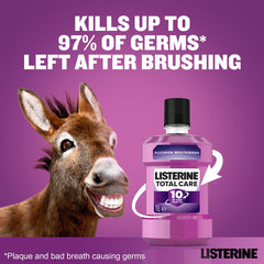 Listerine Total Care 10-In-1 Mouthwash, 2 X 1L