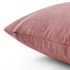 1pc Stripe Velvet Cushion Cover – Soft Luxury Cushion Case, Modern Textured Design, Machine Washable for Sofa & Bedroom Decor, Ideal Gift