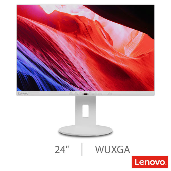 Lenovo C24D-20, 24 Inch WUXGA 60Hz IPS Monitor, 63FENAT2UK