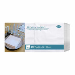 Duni Premium 32Cm 3-Ply Napkins, 250 Pack