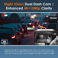 Rexing R316-2 Channel 4K Dash Cam