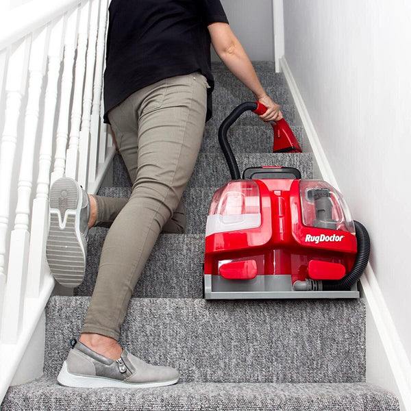 Rug Doctor Portable Spot Carpet Cleaner with 2 X 500Ml Spot Cleaning Solution