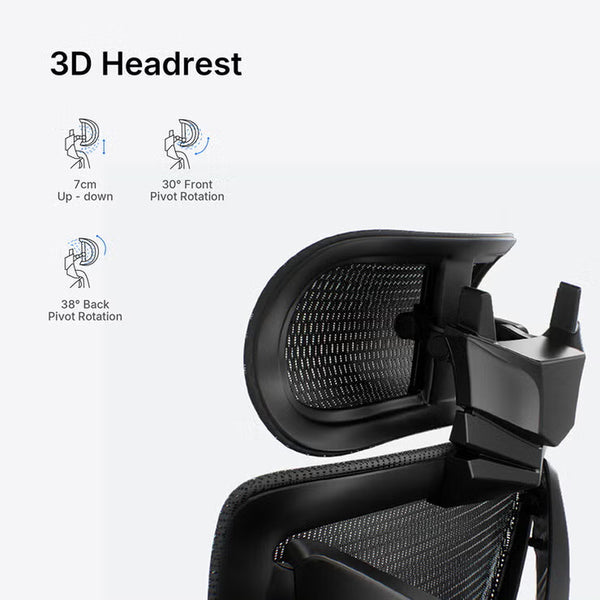 Anda Seat X-Air Pro Mesh Gaming Chair, Grey