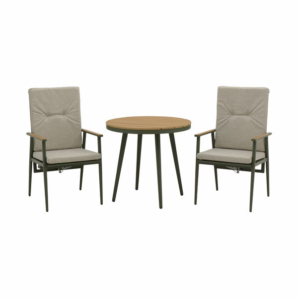 Bramblecrest Wisely 3 Piece Recliner Patio Set in Sage