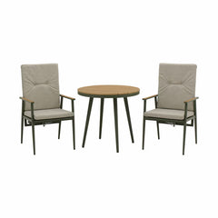Bramblecrest Wisely 3 Piece Recliner Patio Set in Sage