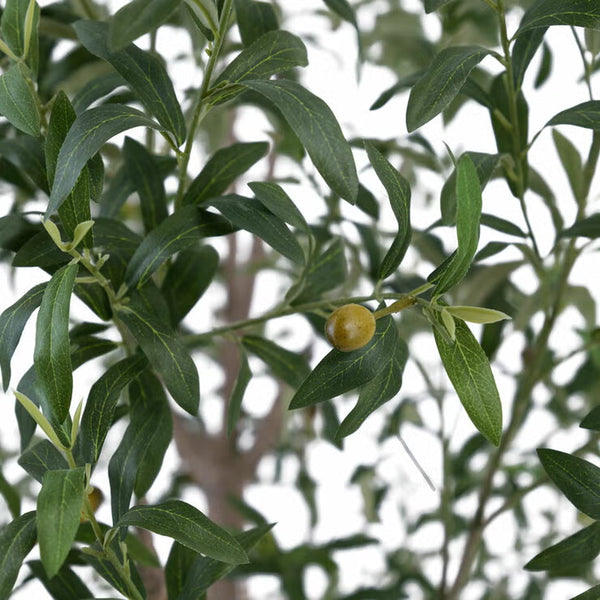 Artificial 8Ft Olive Tree in Planter