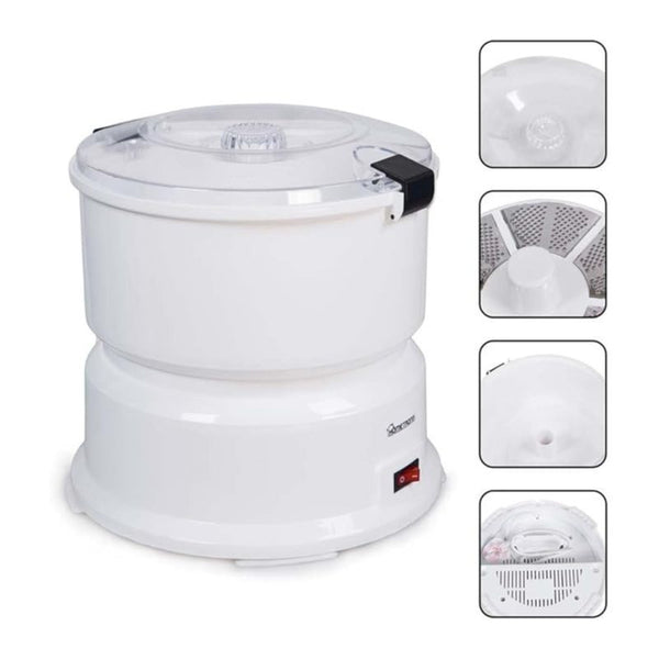 Electric 1kg Potato Automatic Peeler Machine - 6 Blades Peeler