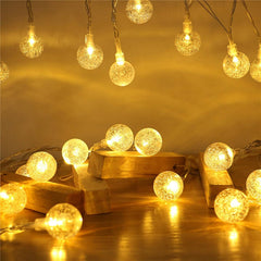 LED Fairy Lights Bulbs Glass Bulbs IP44 Retro Lighting for Indoor/Outdoor Decoration for Garden Party Patio Room Balcony Warm White(10m/20m/30m, 80 LED/160 LED/240 LED)
