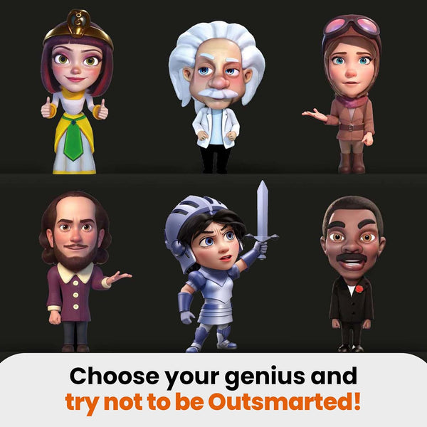 Outsmarted - the App-Connected TV Quiz-Show Board Game | Kids, Teens & Adults | Next-Level Game Night for Family & Friends | 2–24 Players | Age 8+ | 10,000+ Questions | 2026 Edition