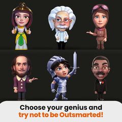 Outsmarted - the App-Connected TV Quiz-Show Board Game | Kids, Teens & Adults | Next-Level Game Night for Family & Friends | 2–24 Players | Age 8+ | 10,000+ Questions | 2026 Edition