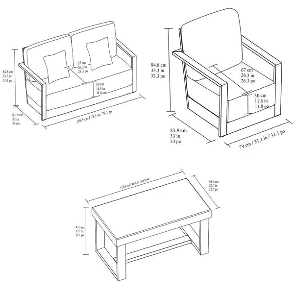 Agio Bentley 4 Piece Deep Seating Patio Set + Cover