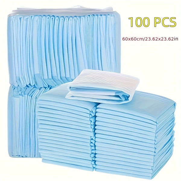 100 Disposable Pet Diapers Highly Absorbent Puppy Training Pads 45x60 Christmas Ornaments 60x60 Leak-proof Quick-drying Design 60x90 Pet Deodorant Diapers for Potty Training Make a Great Christmas Gift
