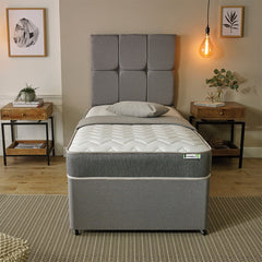 Starlight Beds Zig Zag Hybrid Memory Foam and Open Coil Spring 18CM Deep Mattress