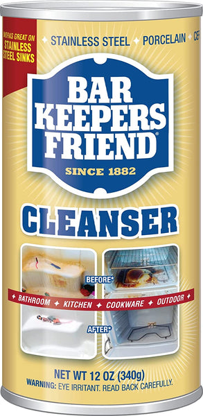 Bar Keepers Friend, Cleanser, 12 Oz (340 G)