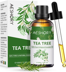 AESHORY Rose Essential Oil 100Ml, 100% Pure Natural Rose Oil for Diffuser, Humidifier, Aromatherapy, Better Sleep, Skin Care, Perfume & Candle Making