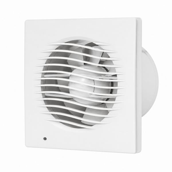 100mm Bathroom Extractor Fan 12W 93m³/h Ventilation Fan 220-240V Kitchen Wall Ceiling