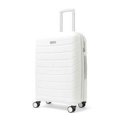 Rock Prime 3 Piece Hardside Luggage Set in White