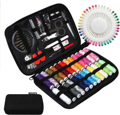 JUNING Travel Sewing Kit Portable Sewing Supplies Accessories for Adults, Beginner, Home, Emergency, Including Needle and Thread Kit, Scissors,Tape Measure, Seam Ripper