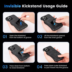 Case for Apple iPhone 16 15 14 13 12 11 Pro Max Shockproof Magnetic Hard Cover