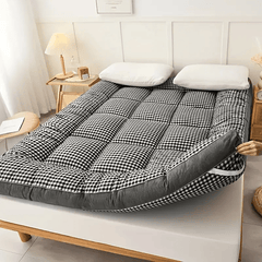 Ultra-Soft Mattress Topper with Deep Pocket Fitted Skirt - Cloud-Like Support & Breathable Fabric, Hotel Grade, Machine Washable, Multiple Sizes for Bedroom, Guest Room, and Dorm