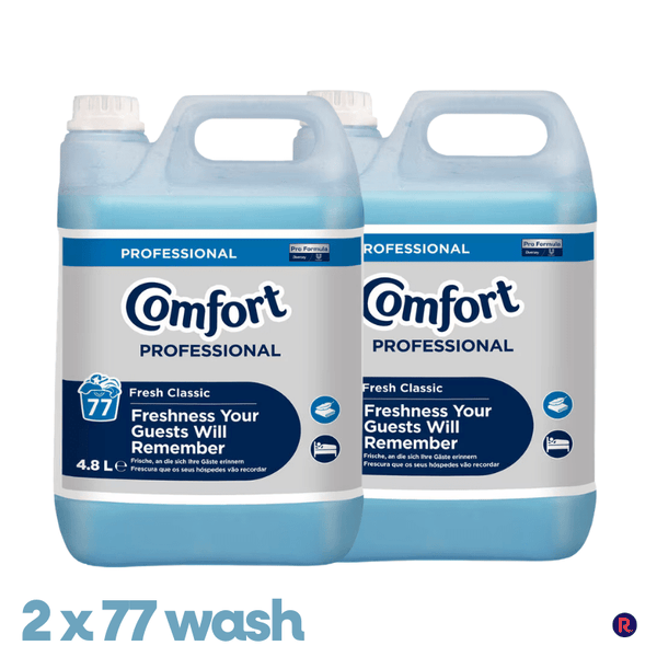 Comfort Professional Fresh Classic Fabric Softner 2 x 4.8L (2 x 77 Wash)